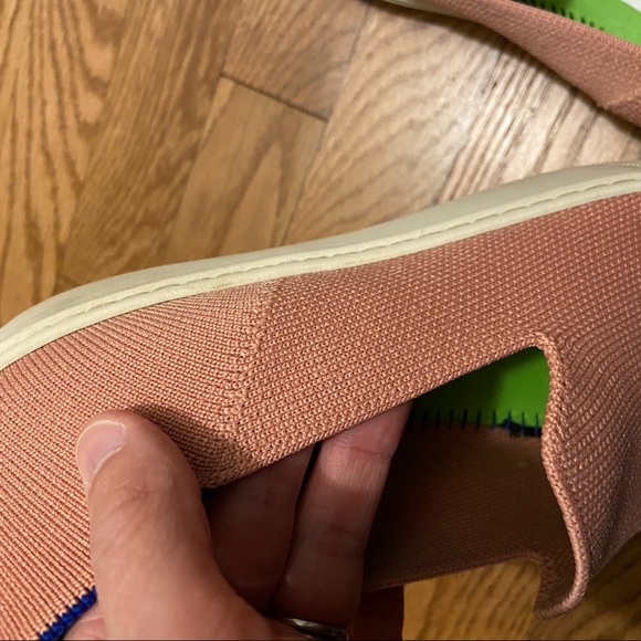Rothy’s The Sneaker in Coral, sz 9 - Picture 7 of 9